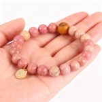 Red Wood Grain Stone, Egg-Yolk Stone(2)